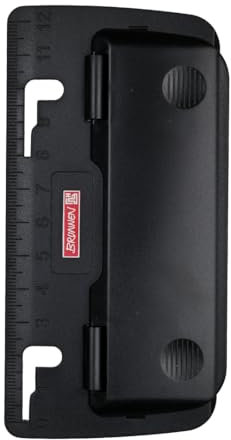 Brunnen Taschenlocher Colour Code abheftbarer Locher (Schwarz)