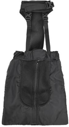 Porte-bagages de récupération canine – Sac de transport en polyester de 12,2 pouces pour support de jambe arrière | Aide à la mobilité protectrice respirante | Alternative au fauteuil roulant pour les