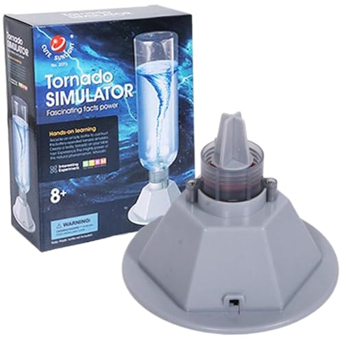 DAGLLGEW Tornado Maker Science Kit Battery Operated Tornado Toy, Recycle an Empty Bottle to Construct Maker for Boys & Girls Ages 8+
