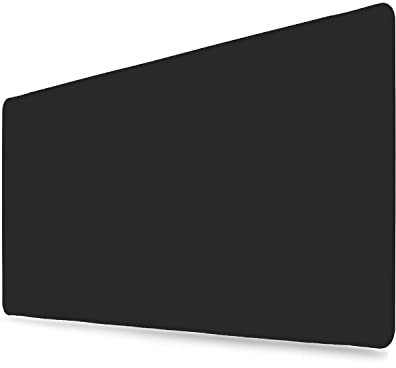 KATUMO Gaming Mauspad XL (600x300mm), Mauspad Groß Gaming Maus & Tastatur Mousepad, Antiwasser, rutschfeste Gummierte, Maus Pad für Computer PC Laptop Professionelle Gamer, Schwarz