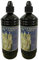 F.A.Dumont Twin Pack Smokeless & Odourless Clear Candle lamp oil 2 x 1 Litre - With Easy Pour Spout