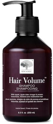 Neues Nordic Hair Volumen-Shampoo – 250 ml – Kräuter-Haarreparatur – Dicke und Volumen – geeignet für Männer und Frauen