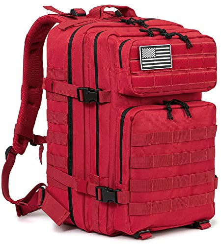 QT&QY 45L Militärischer taktischer Rucksack Crossfit Bundeswehr Rucksäcke für Männer Molle Armee Angriff Tagesrucksack 3 Tage Bug Out Go Tasche Trekking Wanderrucksack