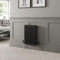 DuraTherm® 600 x 425mm Black Traditional Horizontal Designer Radiator Triple Column Colosseum Cast Iron Style Central Heating Panel Radiators Rad