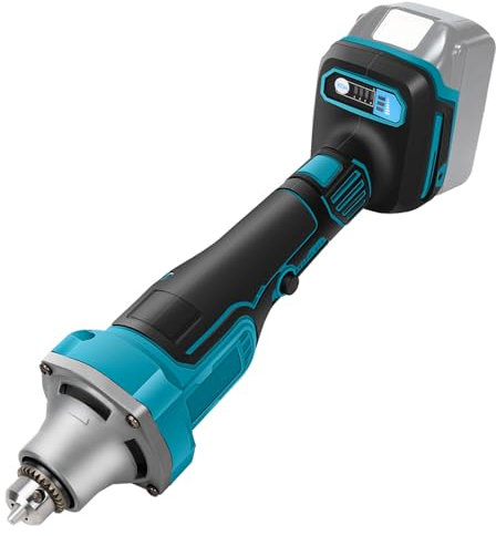 Amoladora recta inalámbrica compatible con batería Makita de 18 V, 4 velocidades 26000 RPM, amoladora eléctrica sin escobillas para moler, tallar y pulir (sin batería)