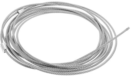 NULYLU Câble De Porte De Garage Acier Robuste Câble Métallique Pour Suspension De Porte Standard