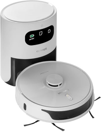 Concept VR3450 Robot Aspirador con fregona 2 en 1 Clean Laser 3D