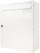RENZ Briefkasten Classic 23 Liter - 370 mm x 440 mm x 145 mm - Einwurf 335 mm x 33 mm für Format C4 / B4 - Verkehrsweiß (RAL 9016) - 17-1-19313