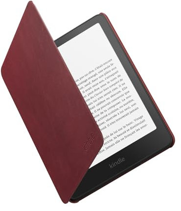 Hülle für Amazon Kindle Paperwhite und Amazon Kindle Colorsoft – Leichte und wasserfeste faltbare Schutzhülle – Premiumleder