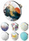 arteneur® - Pop Up Waschbeckenstöpsel mit Motiv Japan | Abflusssieb | Doppel Dichtung | Universal Abflussstöpsel 34mm – 41mm | Pop Up Ventil Waschbecken Stöpsel