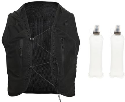 Amagogo Trinkweste, Wasserbeutel, Tagesrucksack, mehrere Taschen, Sportzubehör, Trinkrucksack zum Radfahren, Klettern, Radfahren, Joggen, Wandern, S