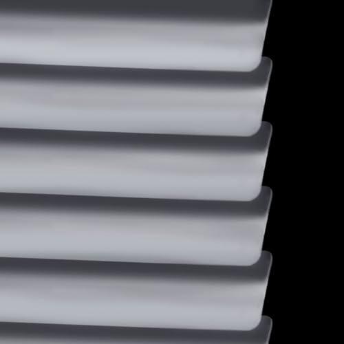 Gris Plata Persiana de Aluminio, Persiana Veneciana para Ventanas,Privacidad, Protección contra la luz y el Deslumbramiento, Personalizable (60×80cm)