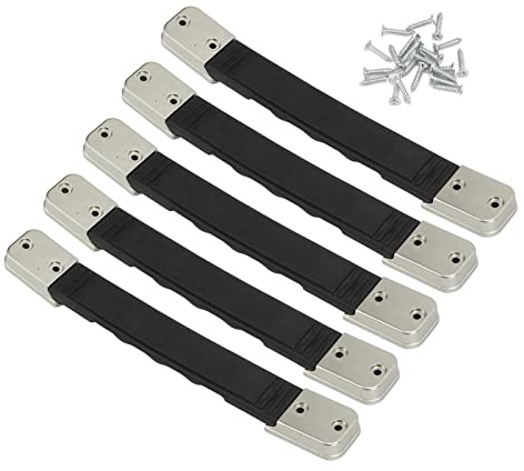 KIMISS Bagagehandtagsersättning för Resväskor - 5 Set Bagagehandtag Gör-det-själv-möbler Plastläderfodral Verktygslåda Elektrisk Mätarlåda Utbytbart Handtag - Hög Mångsidighet