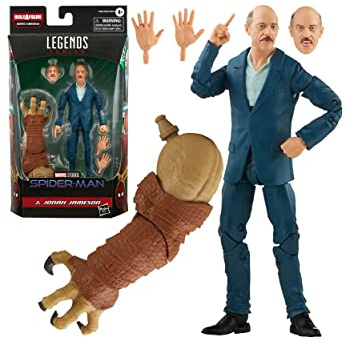 Hasbro Marvel Legends Series - J. Jonah Jameson, Action Figure da Collezione da 15 cm, Include 3 Accessori e 1 Elemento Build-A-Figure