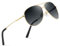 wearPro Polarised-Sunglasses-Mens-Womens-Pilot Sunglasses Unisex UV400 Protection Polarized Sun Glasses Black Unisex Classic Vintage Style Ultralight Shades For Driving 5-gold Grey