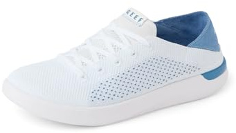 REEF Men's Swellsole Neptune Sneakers, Blue/White, 12 UK