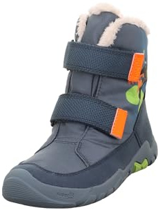 Superfit Trace Warm Gefütterte Gore-tex Botte de Neige, Bleu Orange 8020, 29 EU