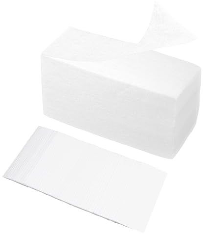 Bande de Cire Epilation 600 Pièces Épilatoire Papier Non-Tissés pour Cire Chaude et pâte à Sucre pour L'épilation du Corps, Jambes et Visage