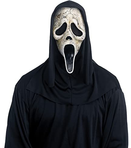 Fun World Scream VI 6 Maschera Viso Fantasma Invecchiato