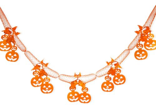 EIHI EIH Halloween Striscione da Appendere,Decorazione Striscioni Halloween,Striscioni per Feste di Halloween,Halloween Forniture Feste Tema,Decorazioni per Feste di Halloween(Zucca arancione)