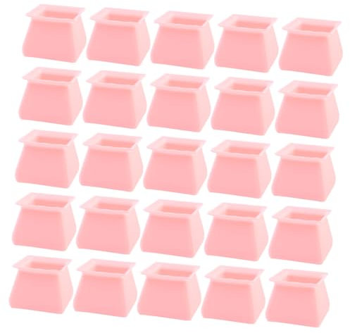 KITANDOVE 20pcs Silicone Chair and Table Leg Caps Furniture Leg Protectors Floor Protector Pads for Hardwood and Tile Stain-resistant Design Non- Fit