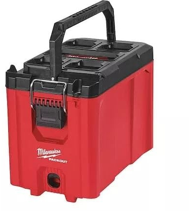 48-22-8422 with Packout Compact Tool Box, Polypropylene, Black/Red For Milwaukee Tool