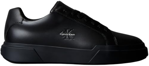 Calvin Klein Baskets Cupsole Homme Chunky Laceup en Cuir