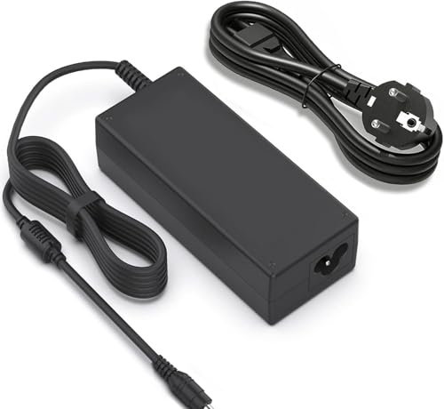 Guy-Tech AC/DC-adapter kompatibel med Yamaha THR10 THR10C THR10X 10 Watt, THR5 THR5A 5 watt effekter kompakt Desktop Classic Modeling Combo Stereo gitarrförstärkare strömkabel