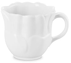 Le Creuset Stoneware Petal Mug, 11 oz., White