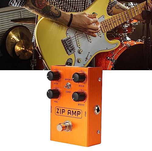 Pedal de Guitarra OverdrivePedal de DistorsiónPedal Afinador de Efecto Overdrive, Estructura Estable de Múltiples Funciones Efectos de Guitarra Eléctrica Pedal de Accionamiento