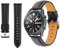 Yerozhui Correa de piel para Samsung Galaxy Watch 3 45 mm/Galaxy Watch 46 mm, 22 mm, correa de repuesto para hombre y mujer, correa para Samsung Gear S3 Frontier Classic, cómoda
