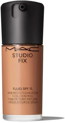 Studio Fix Fluid SPF 15 24Hr Matte Foundation Plus Oil Control - NW30 by MAC for Women - 1 oz Foundation