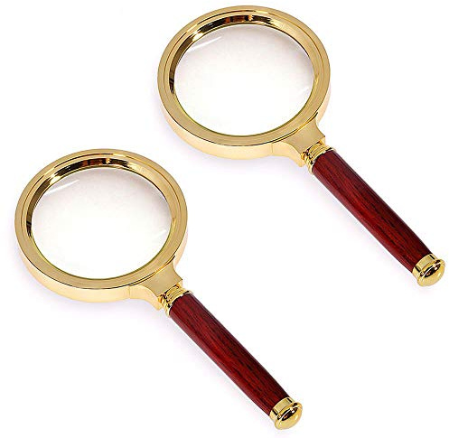 Magnifying Glass 6X Magnification Magnifier Handheld Magnifie