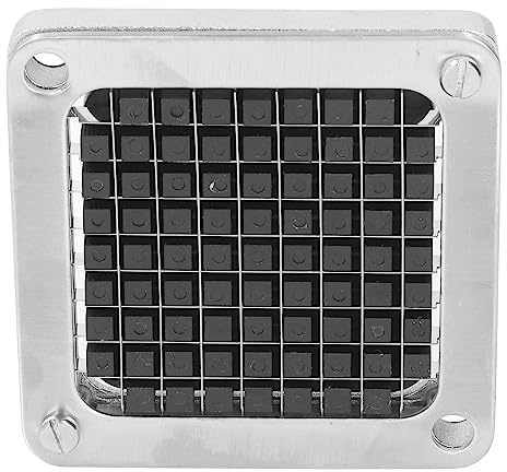 Segutage Cuchilla de Repuesto para Cortador Papas Fritas, Recambio Cortadora Patatas Fritas Inoxidable Profesional Frutas Tomates (9mm)