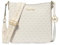 Michael Kors Jet Set Travel Small Signature Logo Crossbody Messenger Bag Vanilla, vanille, Small