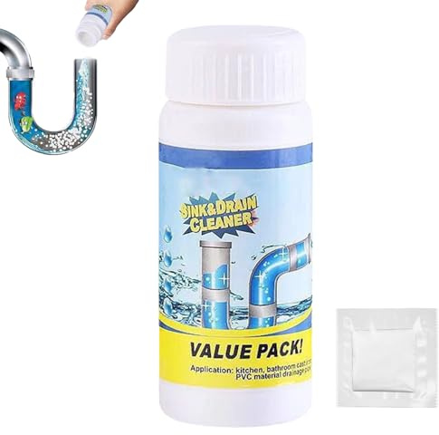 Wild Sink and Drain Cleaner, Pipe Dredge Deodorant, Powerful Sink & Drain Cleaner, Foam drain cleaner For sink, Toilet Unblocker, All-Purpose Pipe Cleaner, for Kitchen Bathroom Toilet Shower (1PC)
