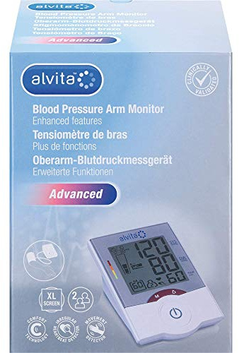 ALVITA Oberarm Blutdruckmessgerät Advanced 1 St