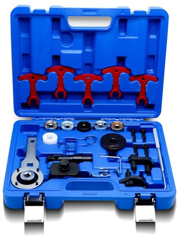 CCLIFE EA888 Motor Einstellwerkzeug Steuerkette Wechsel Satz Kompatibel mit VAG VW Audi 1.8 2.0 TSi TFSi für 4-Zylinder