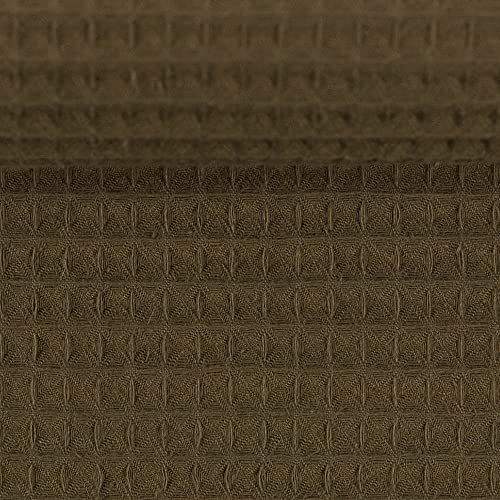 MAGAM-Stoffe Ella Waffel Stoff 100% Baumwollstoff Oeko-Tex Meterware 50cm (17. Olivgrün)