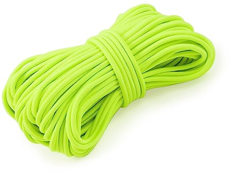 Shelver Premium Elastic Cord, 3mm Neon Yellow, 20m