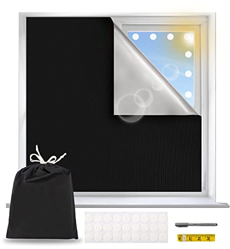 Tenda Oscurante Finestra Tende Oscuranti per Interni Viaggio145x300 cm Tessuto Oscurante Portatile Tendine Oscuranti per Finestre per cameretta dei Bambini,Camera,Tenda da Viaggio,Temporanea