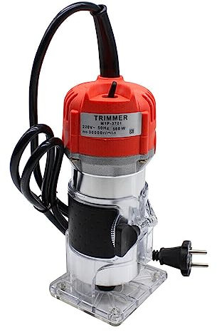 Eléctrico Fresadora Manual de Una Mano para Borde de Madera DHL 800W 220V 30000r/min - Grabado Electromecánico