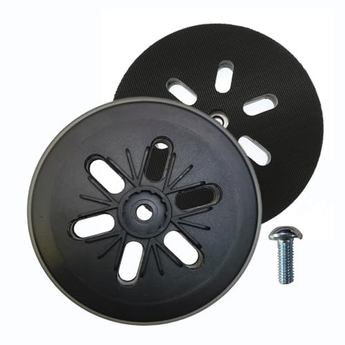 HOTCKB Plateau Ponceuse à 6 Trous Base de Poncage 150mm Disque de Ponçage Compatible avec GEX 150, GEX 150 AC, GEX 150 Turbo (1 Pièces)