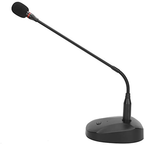 Kukyller Microfono USB per computer, microfono da scrivania flessibile a collo di cigno per streaming di podcast, conferenze