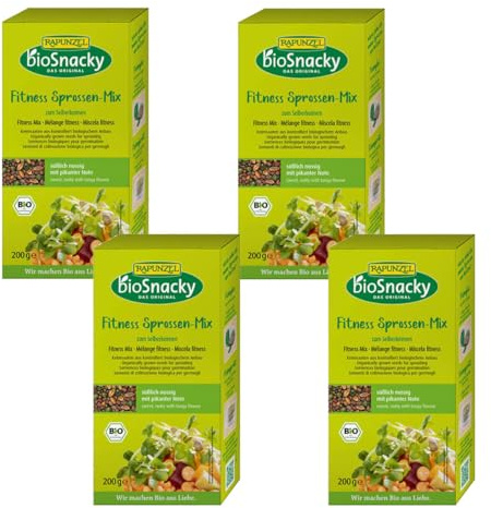 Rapunzel - Fitness Mischung bioSnacky - 200 g - 4er Pack