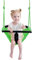 Babyschaukel,Kinderschaukel mit Verstellbaren Seilen,für Kinder Heavy Duty Seilspiel Sicher Kinder Swing Set, für Outdoor Indoor,Garten(Color:Grün)