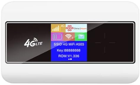 Osmond Tarjeta SIM 4G, enrutador WiFi, pantalla LCD a color, módem Lte, tarjeta SIM, bolsillo MIFI, hotspot 10 usuarios WiFi, kit de batería integrado