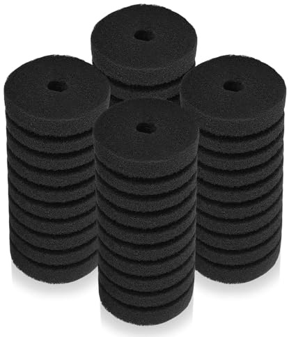 AQQA AQ016-5W-M - Spugna filtrante per acquario, filtro in spugna per aspirazione, filtro in schiuma
