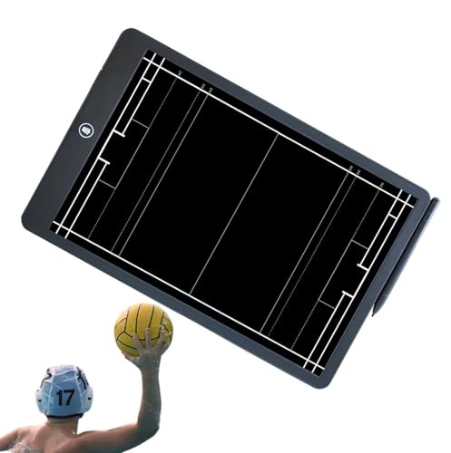 Tablette de Croquis LCD – Tablette de Dessin sans Fil 16 Pouces, Tableau de Tactiques de Football, Bloc-Notes LCD | Équipement d'entraînement de Basket-Ball sans Papier, Bloc-Notes LCD Tactique