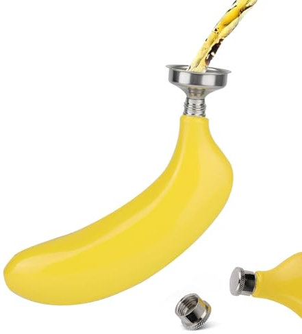 Fiaschetta Alcolica, Fiaschetta Whisky, Fiaschetta Portatile, Tascabile Fiaschetta Portatile, per Liquori e Alcolici Vari, per Arrampicata, Campeggio, Barbecue, Bar, Feste, 5oz / 150 ml